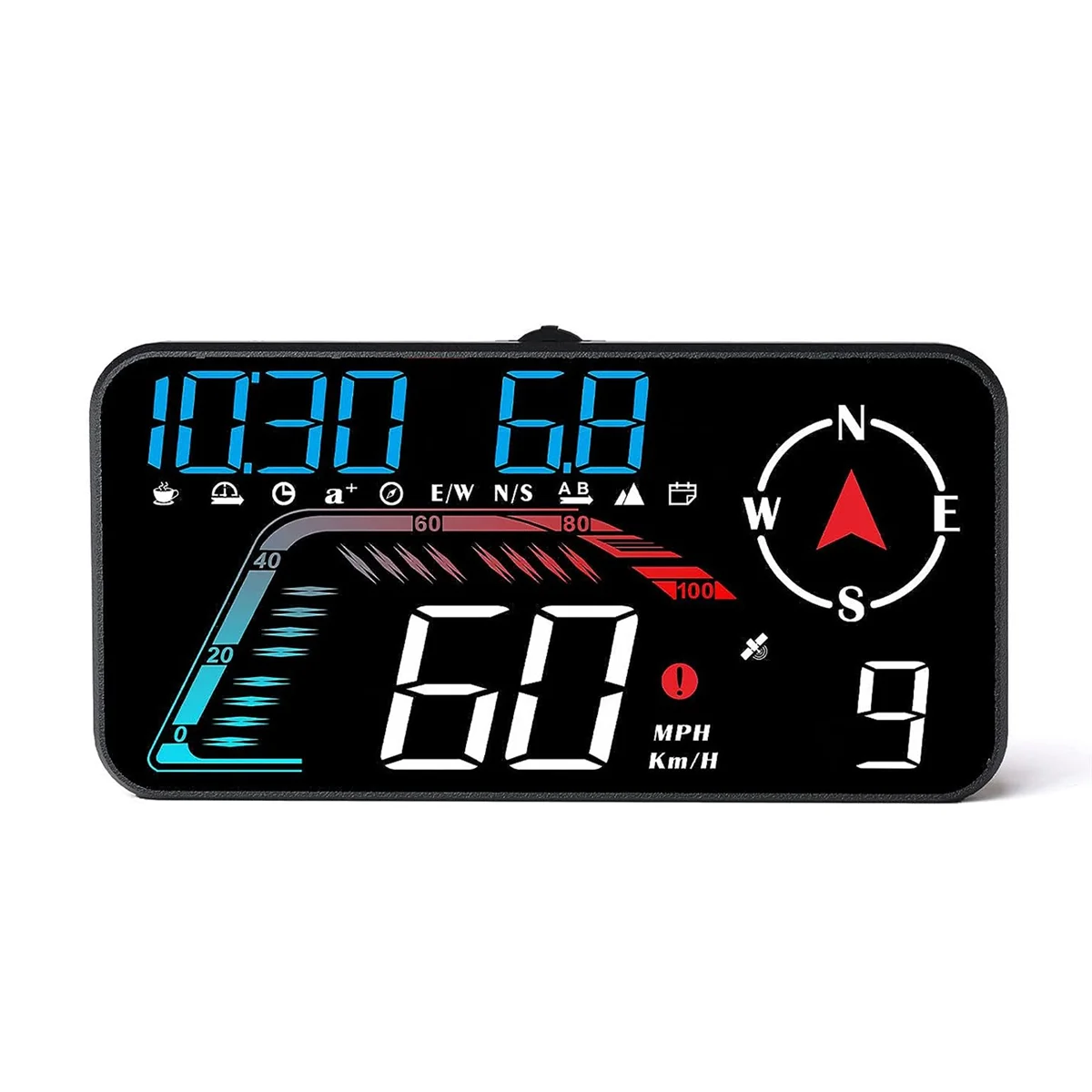 

G12 HUD Head-Up Display GPS Car Display Speeding Alarm Driving Speed Universal As