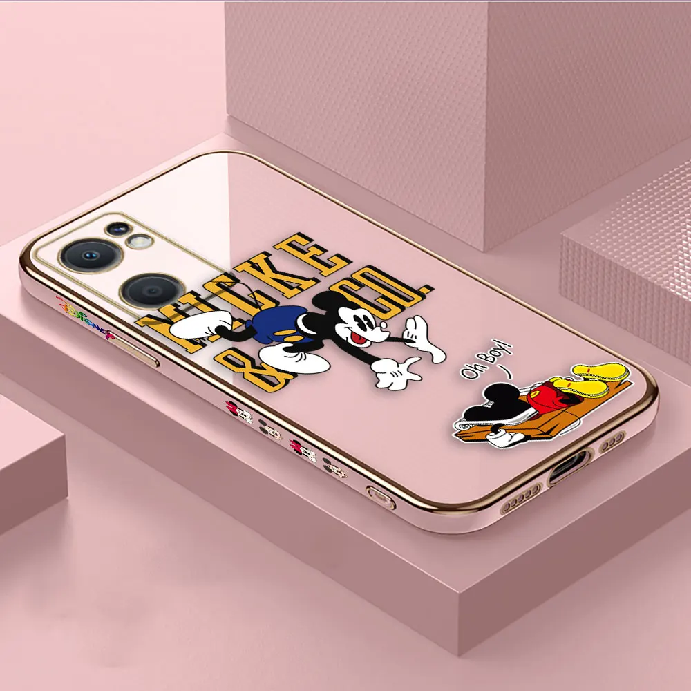 thumbnail image 1 of Funda de teléfono con dibujos de Mickey Mouse, E-TPU suave, OPPO RENO 2F 4 5 6 6Z 7Z 8 8T 10 PRO PLUS 4G 5G FIND X3 LITE, 1 of 5