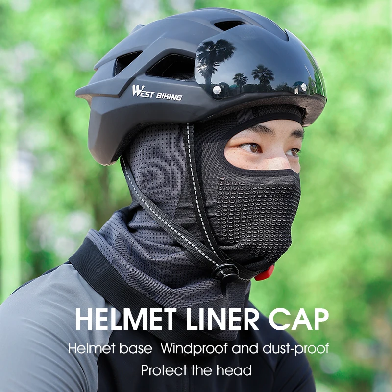 WEST BIKING-Cagoule de cyclisme coupe-vent pour homme, masque facial d'hiver,  casquette de cyclisme thermique, chapeau de ski de moto, vêtements de sport  de sauna, sourire - AliExpress