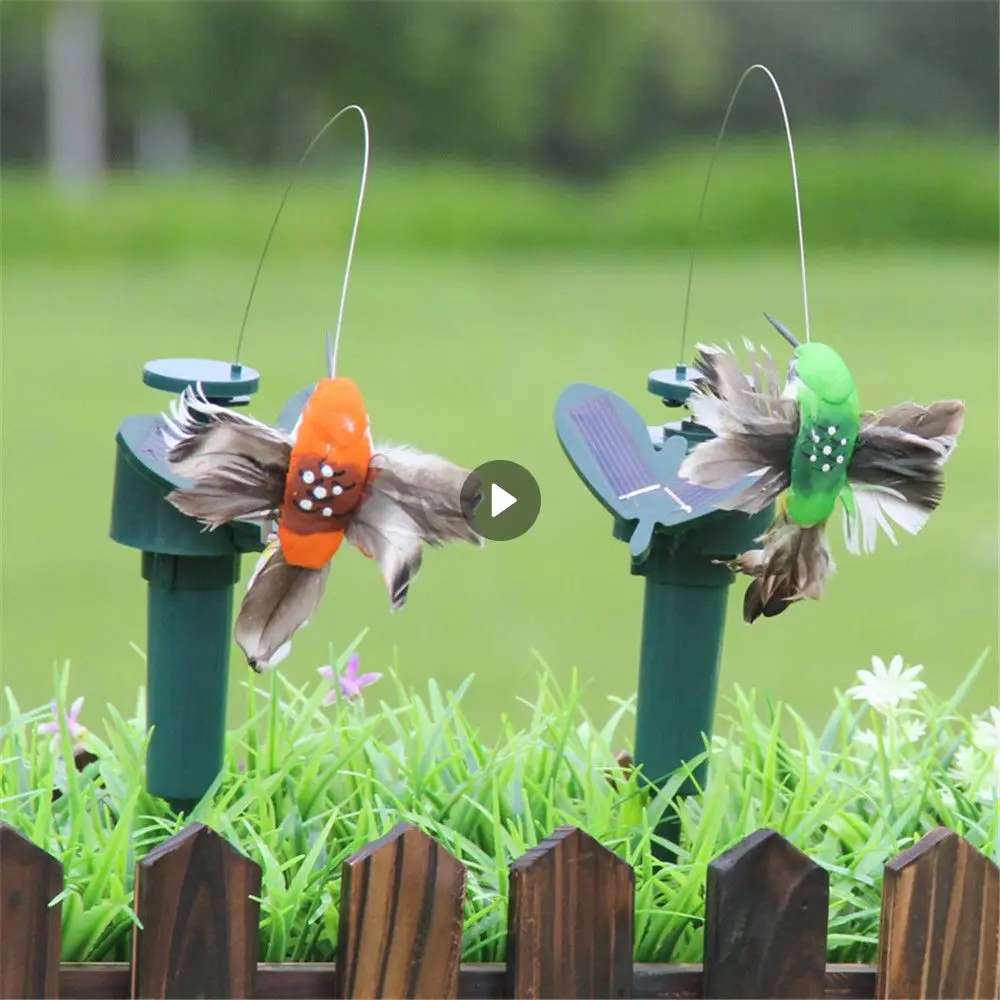 Plastic Solar Powered Flying Butterfly Bird Sunflower Garden Decorations  Stake Ornament Decor Butterflies Hummingbird Yard Decoration Funny Wind Up  Toys WLL668 From Crazyprice, $1.95