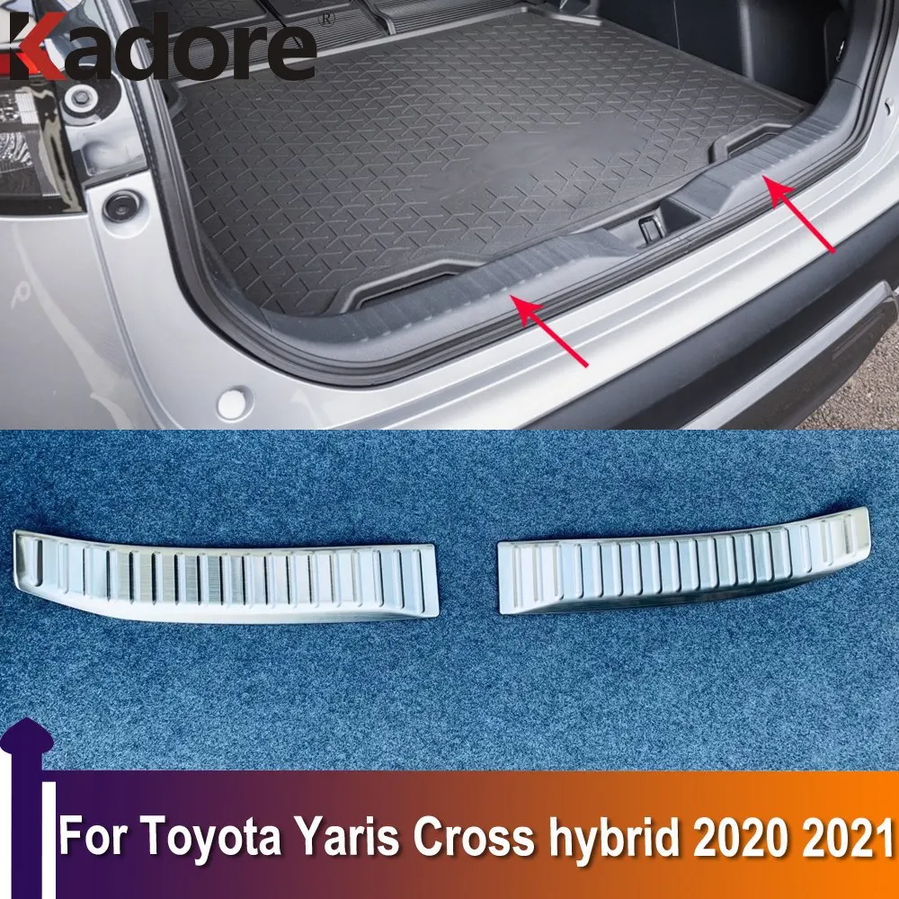For Toyota Yaris Cross hybrid 2020 2021 Interior Rear Bumper Sill