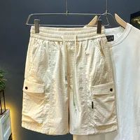 American Workwear Shorts Men's Summer New Casual Versatile Loose Breathable Trendy Fashion Stretch Sports Fifth Pants 1