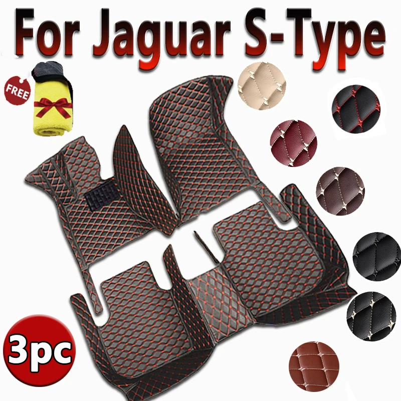 

Автомобильные коврики для Jaguar S-Type SType S Type 1999 ~ 2007, коврик, прочный кожаный коврик, подкладки против грязи, детали интерьера, автомобильные аксессуары
