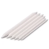 6pcs Blending Stumps Paper Art Sandpaper Pencil for Artist Charcoal Sketch Drawing High Gloss Smudging Art Painting Roll 2