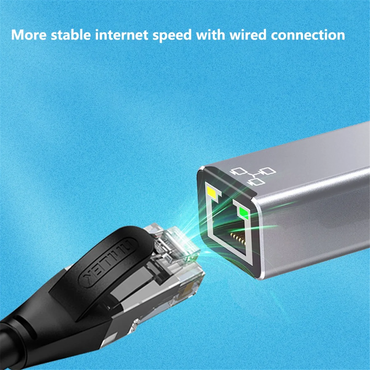 RJ45 LAN Adapter For iPhone 14 13 12 11 8 7 6 5 /iPad/iPod Ethernet LAN Network Adapter with Charge Port 20W Rare