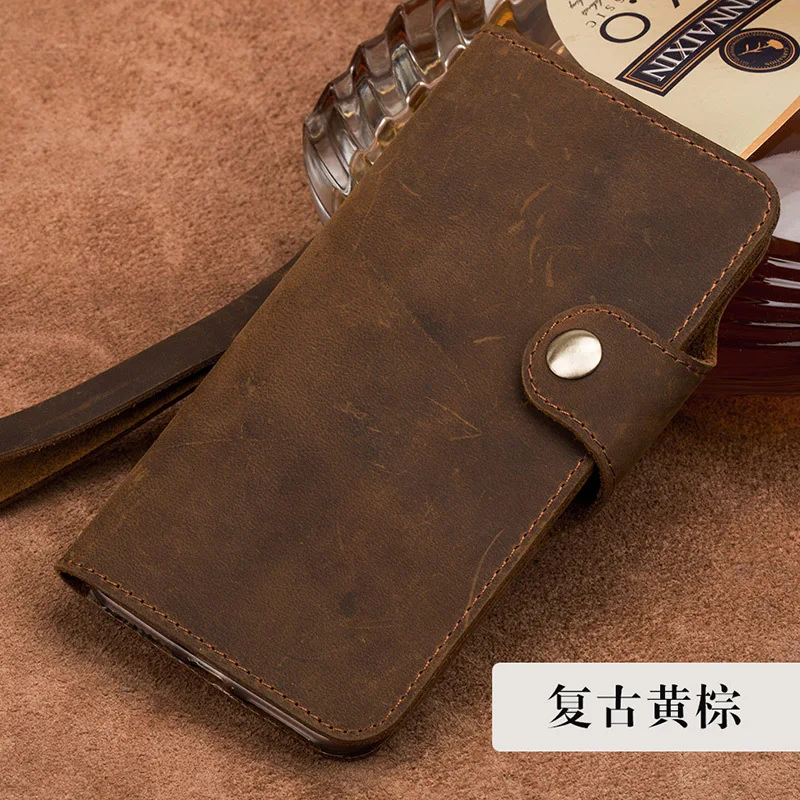 Retro Wallet Magnetic Closure Book Flip Phone Cover Cases For Iphone 14 13 12 11 Pro Max Plus Leather Card Holder Sn