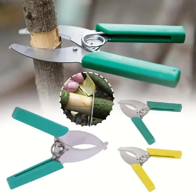 1pc Gardening Fruit Tree Girdling Knife Girdling Shears Seedling Grape Girdling Knife Bark Cutter Garden Orchard Citrus Girdling