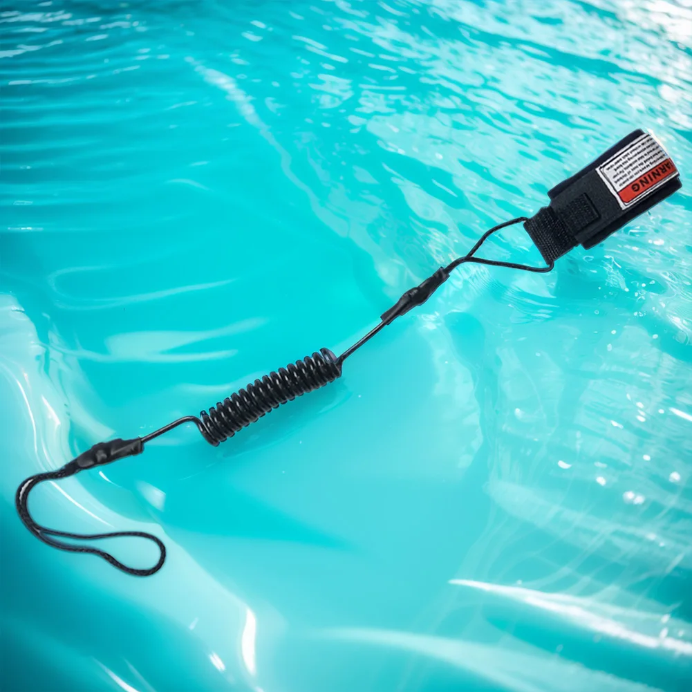 TPU Coiled Bodyboard Leash for Surfing and Paddleboard