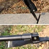 1Pcs Multifunctional Camping Tool Portable Folding Small Steel Shovel Pickaxe Hoe Outdoor Folding Multitool For Mountaineering 3