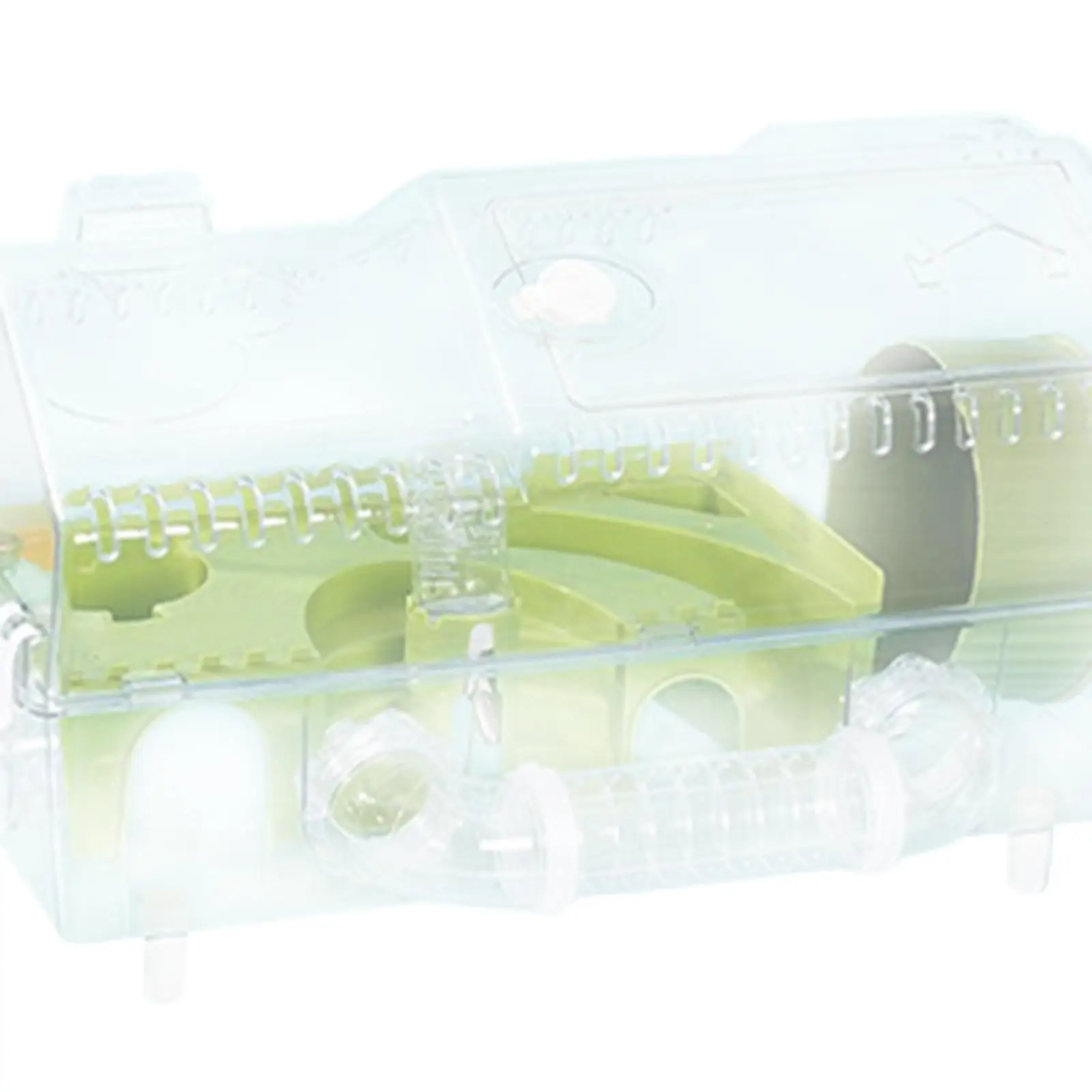 Hamster Cage Hamster Habitat,Transparent,Ventilation,Creative Hamster House Villa for Gerbils Hamster Guinea Pigs Mice Rats