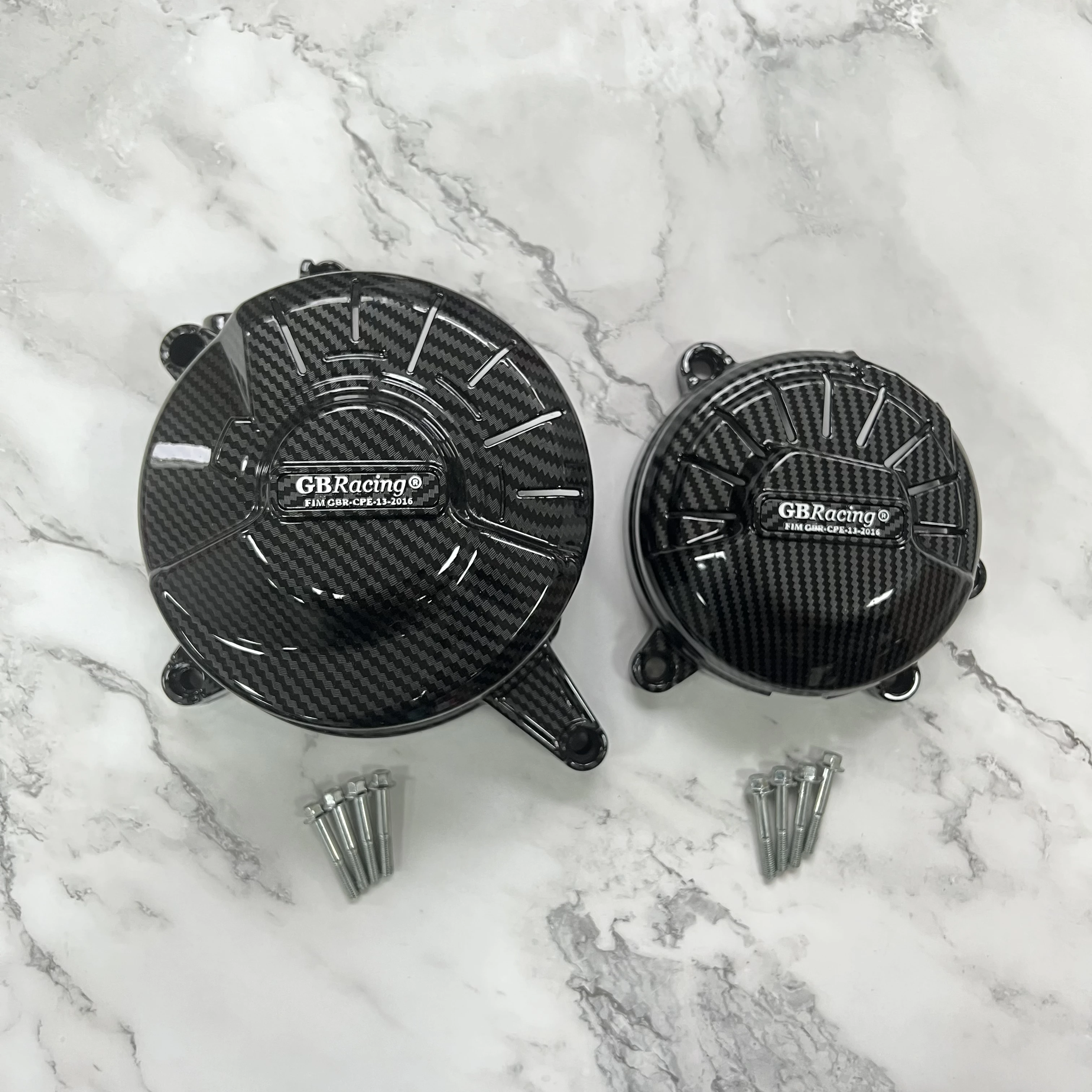Ducati Streetfighter V4 & V4 S Engine Protective Cover carbon-look