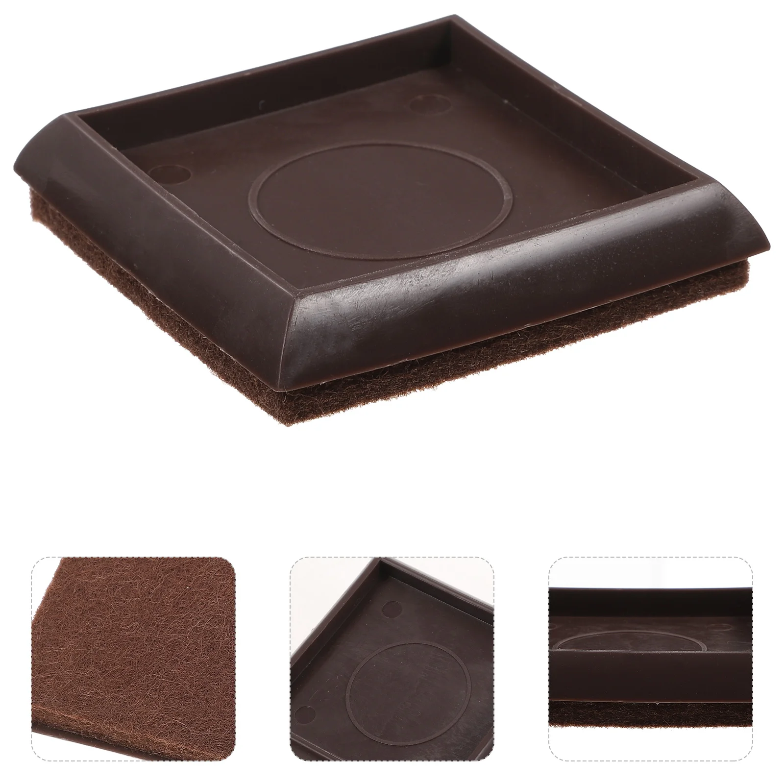 

Стационарные мебельные прокладки с фиксированным роликом, пробки для фетровой кровати, протектор колеса стула для деревянного пола