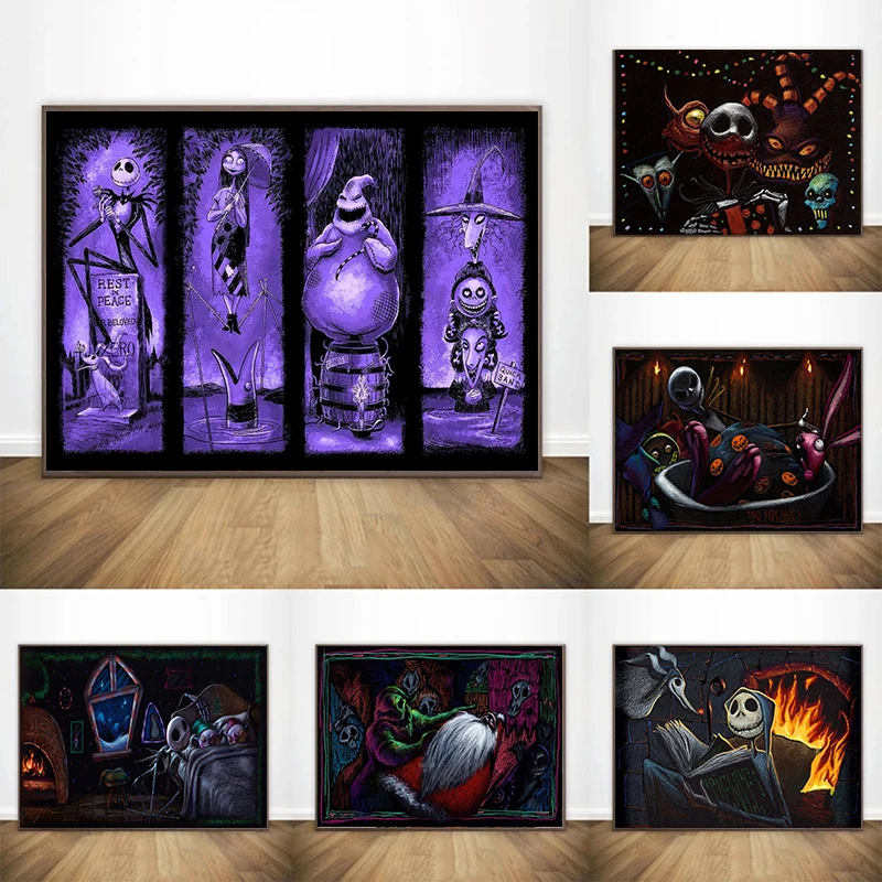 Pittura Diamante 5D Fai Da Te Disney Nightmare Before Christmas Disney Haunted Mansion Holiday Attrazioni Regalo