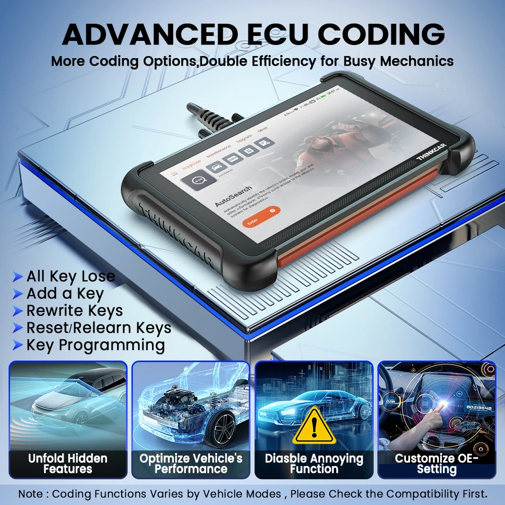thinkcar thinkscan 689 professional car diagnostic tools canfd doip bi directional ecu coding 34 reset full system obd2 scanner THINKCAR THINKSCAN 689 Professional Car Diagnostic Tools CANFD DOIP Bi-directional ECU Coding 34 Reset Full System Obd2 Scanner 5