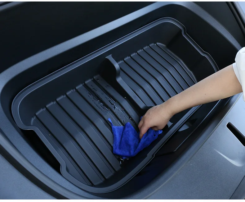 For Tesla 2025 Model Y Juniper Front Trunk Storage Box Single -Layer Trunk Organ
