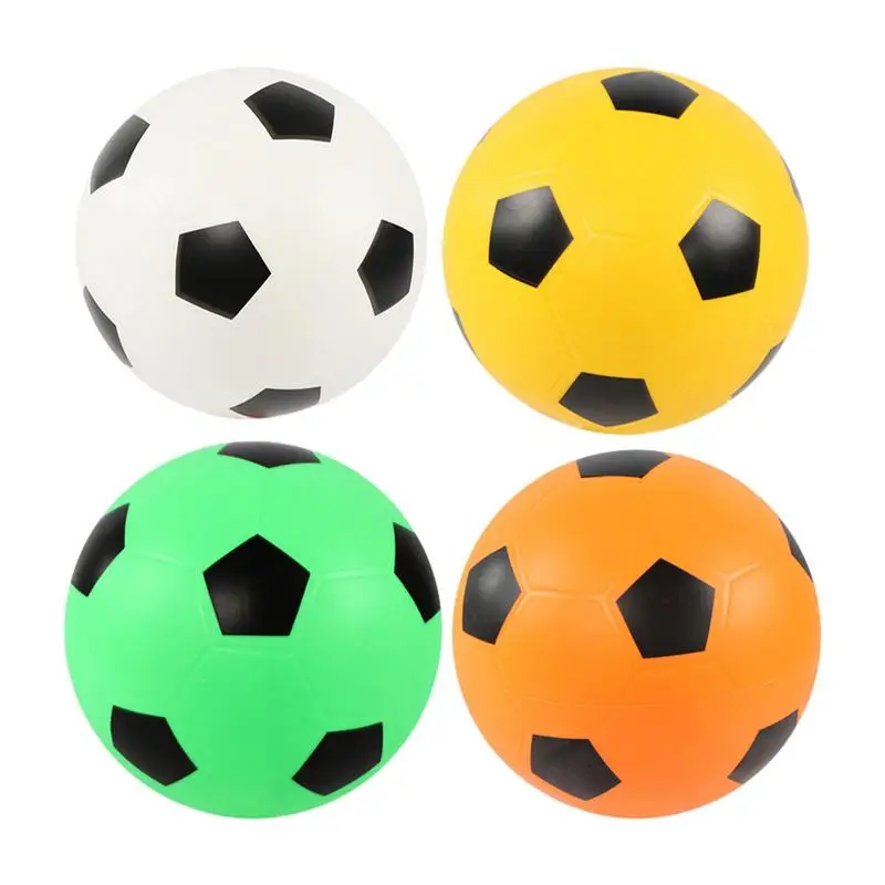 

indoor Silent ball PVC Uncoated High Density Soft Soccer Ball No Noise Bouncing Ball Quiet Training Ball For Home Practice new