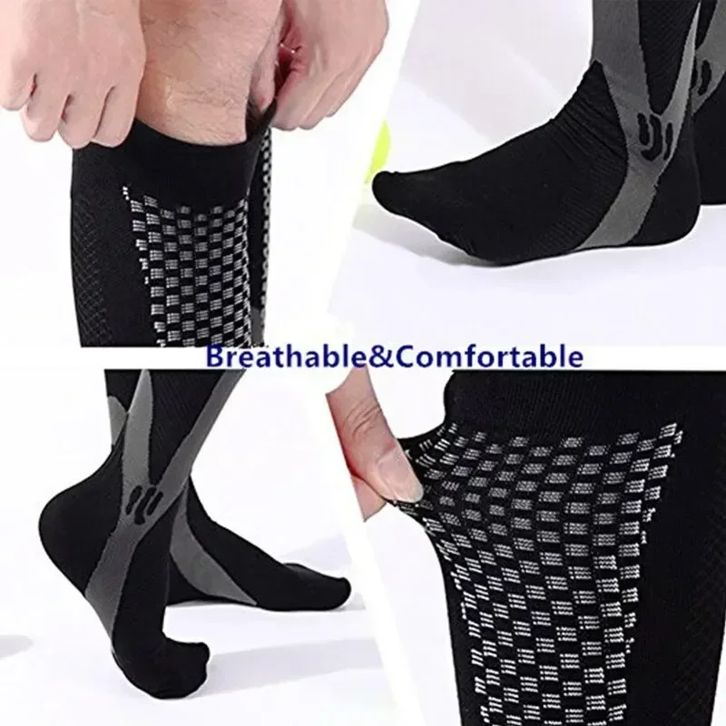 Unisex Medical Athletic Compression Socks for Enhanced Performance and Comfort