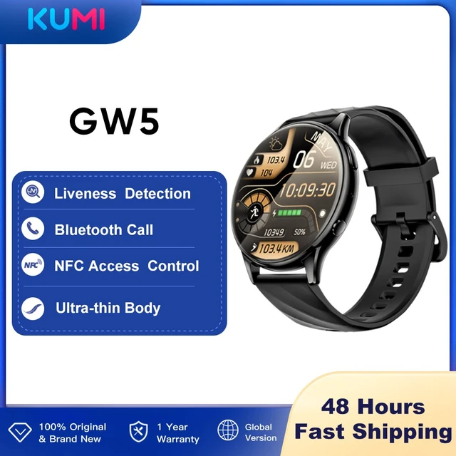 Reloj Inteligente Gw5 Smartwatch Con Nfc Bluetooth Llamada