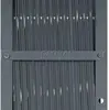 8'W Double Folding Security Gate, 6-1/2'H 5