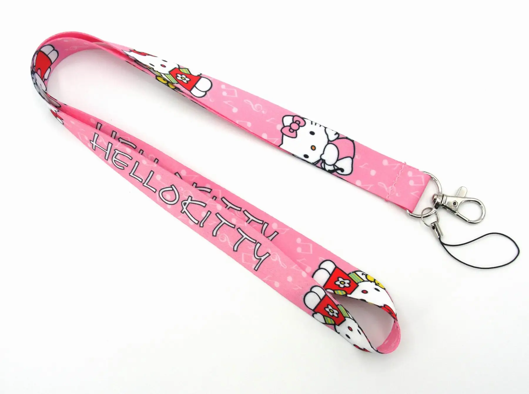 Miniso 漫画ハローキティキーストラップ ID バッジホルダー動物電話