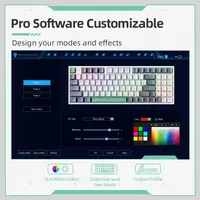 MACHENIKE K500 Mechanical Keyboard Wired Gaming Keyboard K500-B94 Hot Swappable 94 Keys 90% Layout RGB BackLight for PC Laptop - Image 4