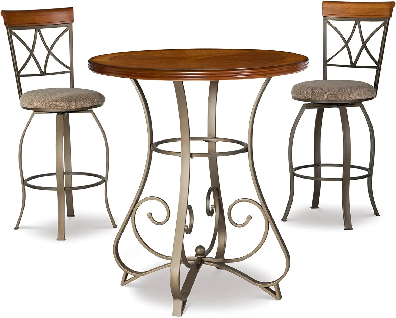 

Powell 3-Pc. Hamilton Pub Set, Medium Cherry