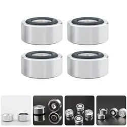 4pcs Bookshelf Turntable Isolation Platform Vibration Dampers Shock Absorption Damping For Audio Stereo Turntable Isolation