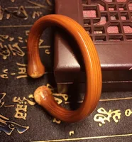 Fashion Unisex Men Women's Couple's Rattan Bangle Bracelet Wood 2