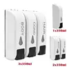 Practical Wall-mounted Soap Dispenser 1/2/3Pcs Shower Gel Hand Soap Shampoo Bathroom And Kitchen Soap Bottle