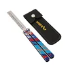Valorant Weapon Yoru's Stylish Butterfly Comb Melee Game Peripheral 23cm Metal Balisong Trainer Model Weapon Gifts Toys for Boys 6
