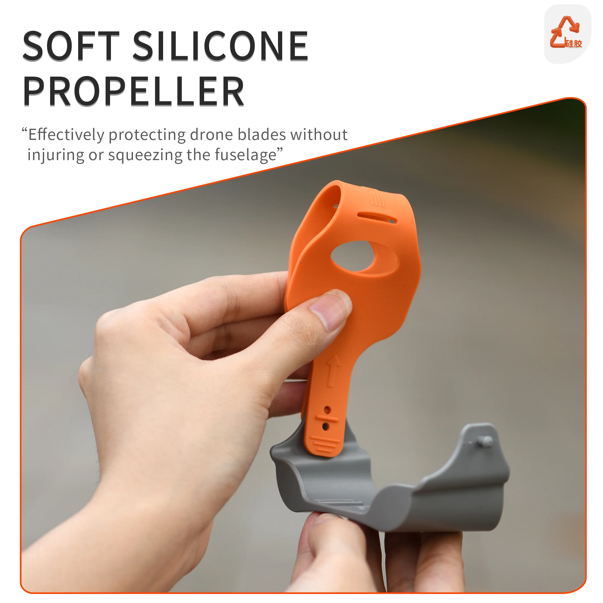 Lot de 4 Hélices Anti-Danse pour DJI Air 3S - Accessoires Drone