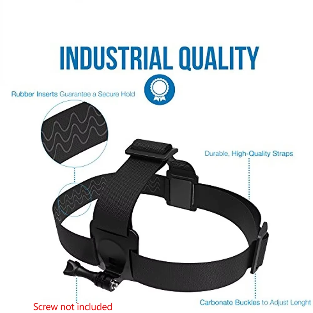 Head Strap Mount Headband Belt Holder For GoPro Hero 13 12 11 10 9 8 7 6 insta360 SJCAM AKASO DJI Osmo Action Camera Accessories