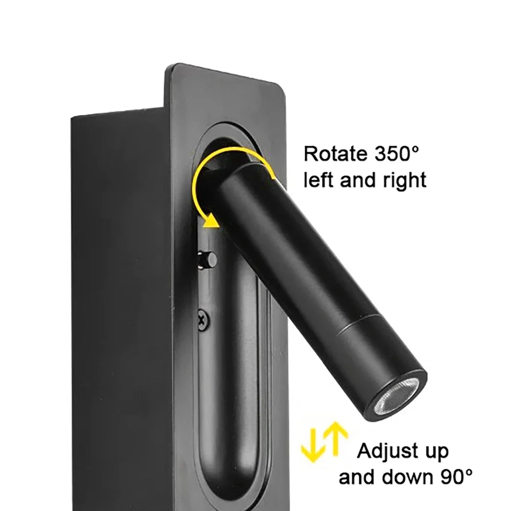 

Usb-лампа для внутреннего освещения, регулируемая, 3 Вт, 85-265 в, 3000K