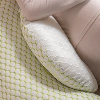 U-Shaped Pregnancy Pillow for Side Sleeping Maternity Body Pillow with Back & Belly Support Cooling Summer Sleep Comfort 5