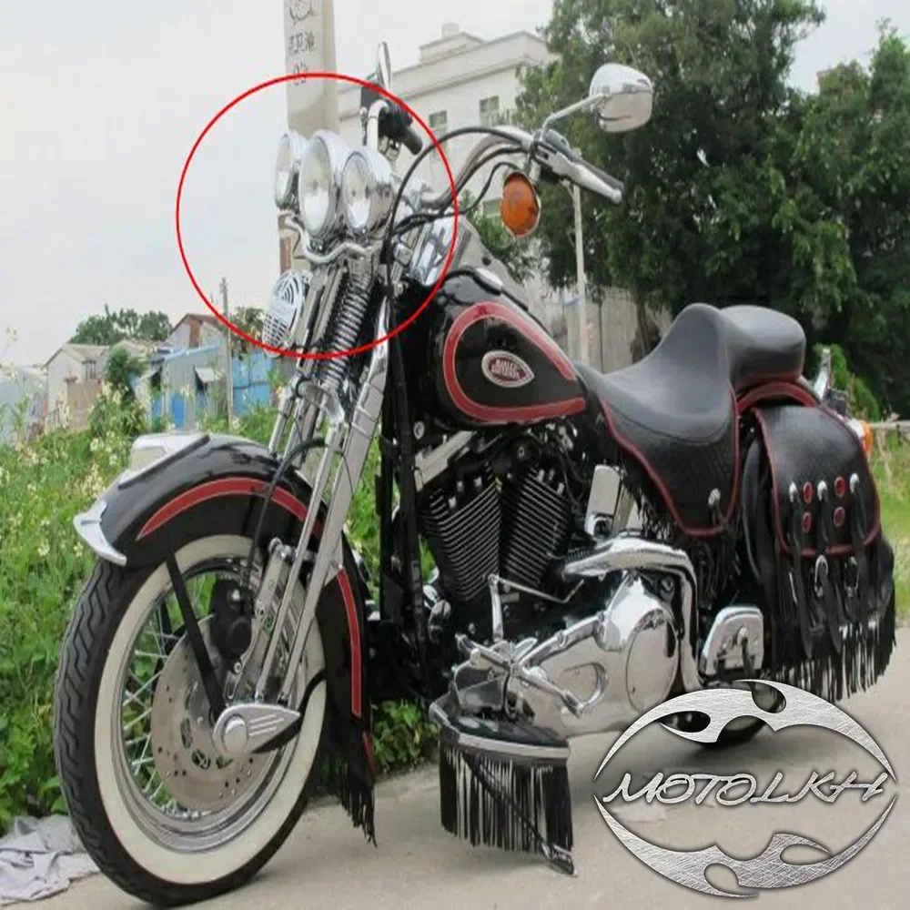 

led auxiliary lamp kit fog lamp kit suitable for Harley FLSTS FXSTS 1340 Cross Bones 1992-2011