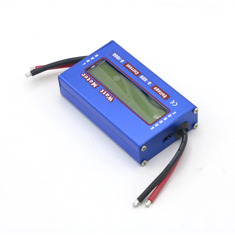 Testeur de batterie RC 100A 130A 150A 200A avec voltmètre de précision 0-60V, utilisateur mesurant une batterie LiPo