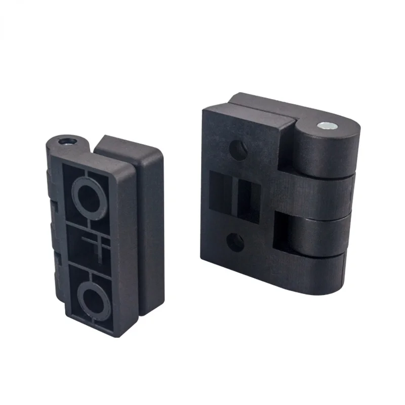 Black Nylon Plastic Butt Hinge Wooden Box Furniture Electric Cabinet Hardware Wooden door hinge 10pcs door hinges plastic hinges nylon hinges
