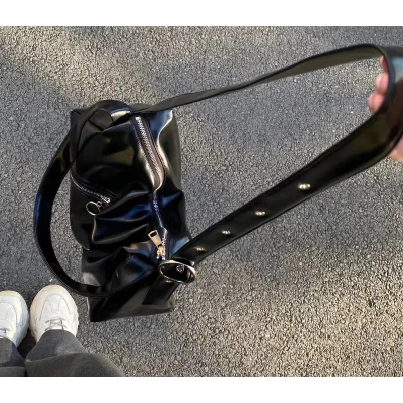 Soft Leather Y2k Bag Shoulder Casual Large Capacity Women Handbags For Women High-Quality Messenger Versatile Luxury Crossbody