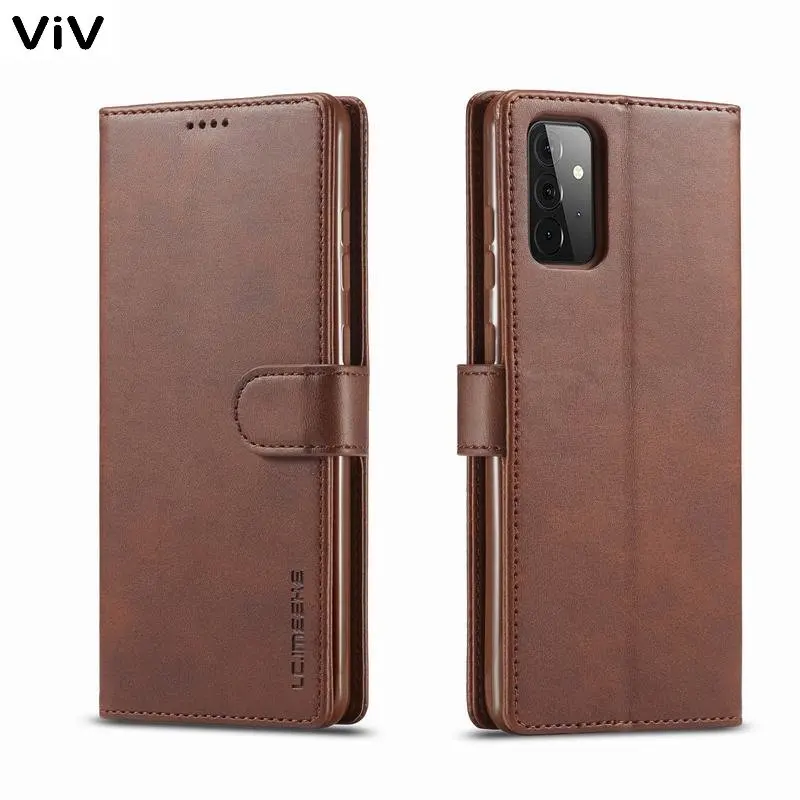 

Чехол-книжка для Samsung Galaxy A32, многофункциональный Роскошный кожаный чехол-бумажник с магнитной застежкой, бампер для телефона Samsung A 32