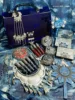 Girlcult Gift Box Chameleon Eyeshadow Lip Gloss Blush Highlight Handheld Mirror Makeup Set 1