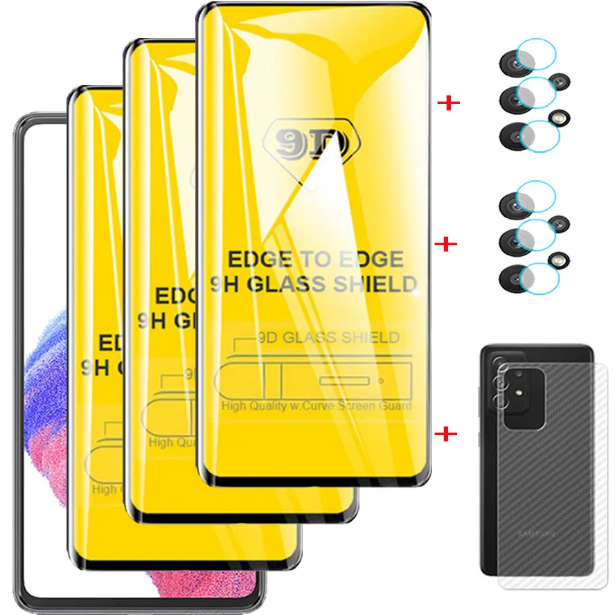 Per Samsung A54 Vetro, Vetro Temperato Samsung Galaxy A54 Protezione Dello Schermo Galassia A54 A53 Fotocamera Samsung A 34 Film Samsung A 54 Vetro An