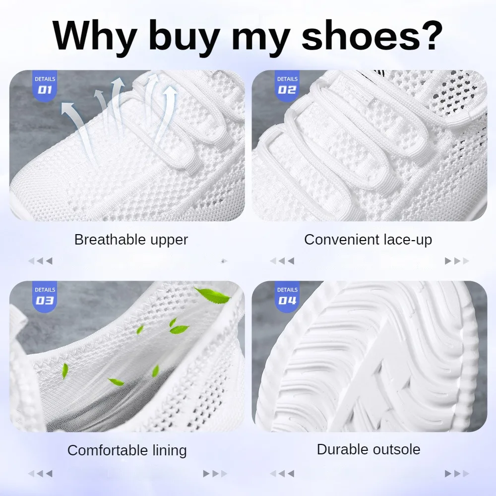 Men's shoes 2024 spring new breathable fabric upper single shoe lightweight casual shoes men's sports shoes39-44