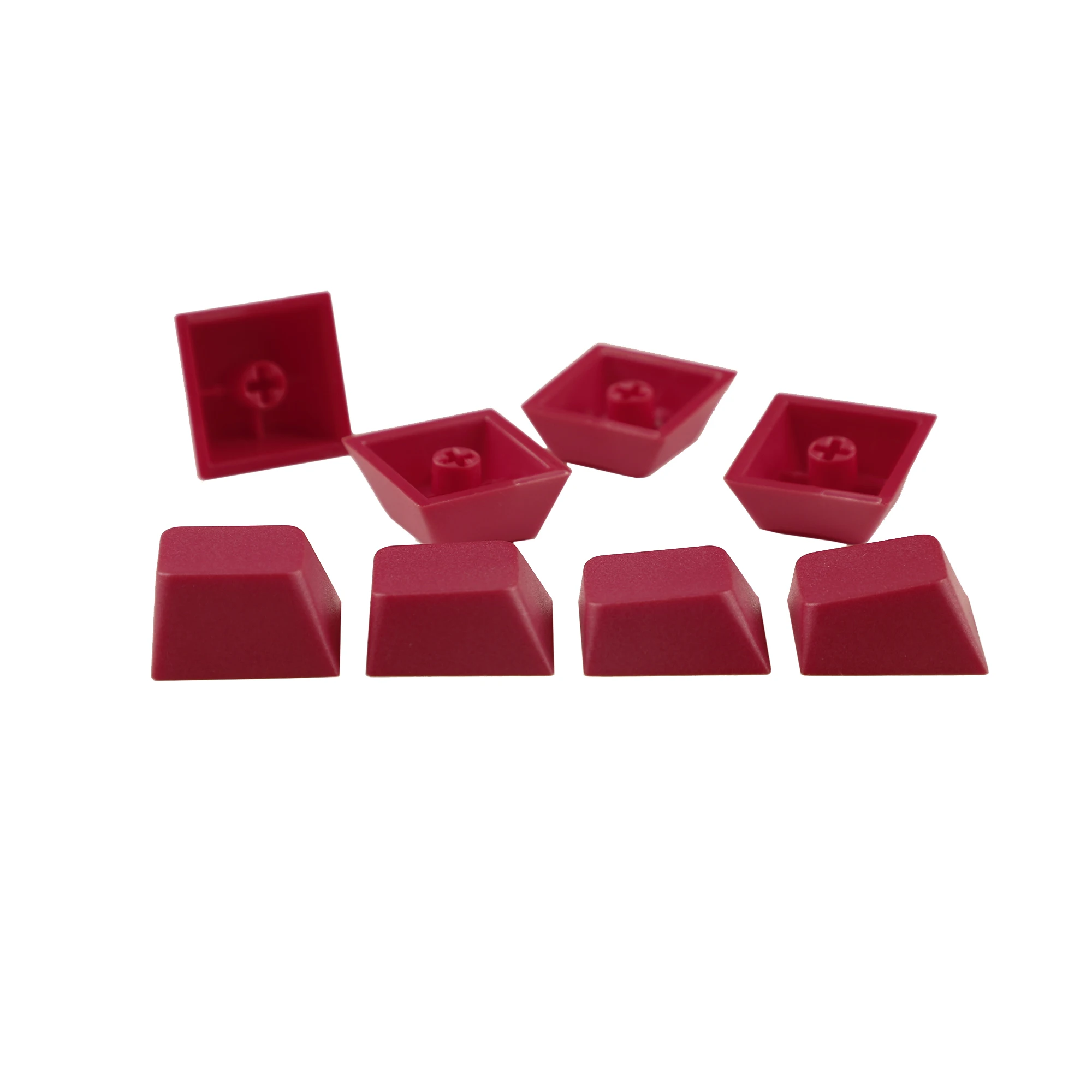 KFA Cherry Profile Blank PBT Keysets 100 PCS Cherry Profile Blank Thick PBT Keycaps 1u R1 R2 R3 R4 For