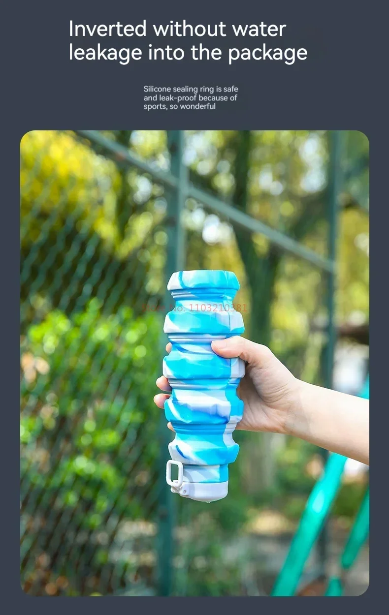 New Platinum Silicone Grenade Folding Water Bottle Creative Scalable Outdoor Sports Camping Portable Water Bottle And Cup 500Ml 11 New Platinum Silicone Grenade Folding Water Bottle Creative Scalable Outdoor Sports Camping Portable Water Bottle And Cup 500Ml