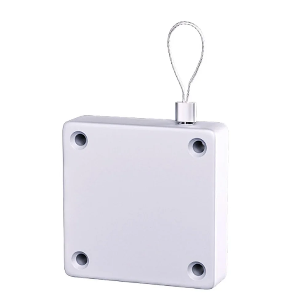 Shower Curtain Closer Automatic Screen Door Closer Sliding Screen Auto Door Storm Sensor for Study Room
