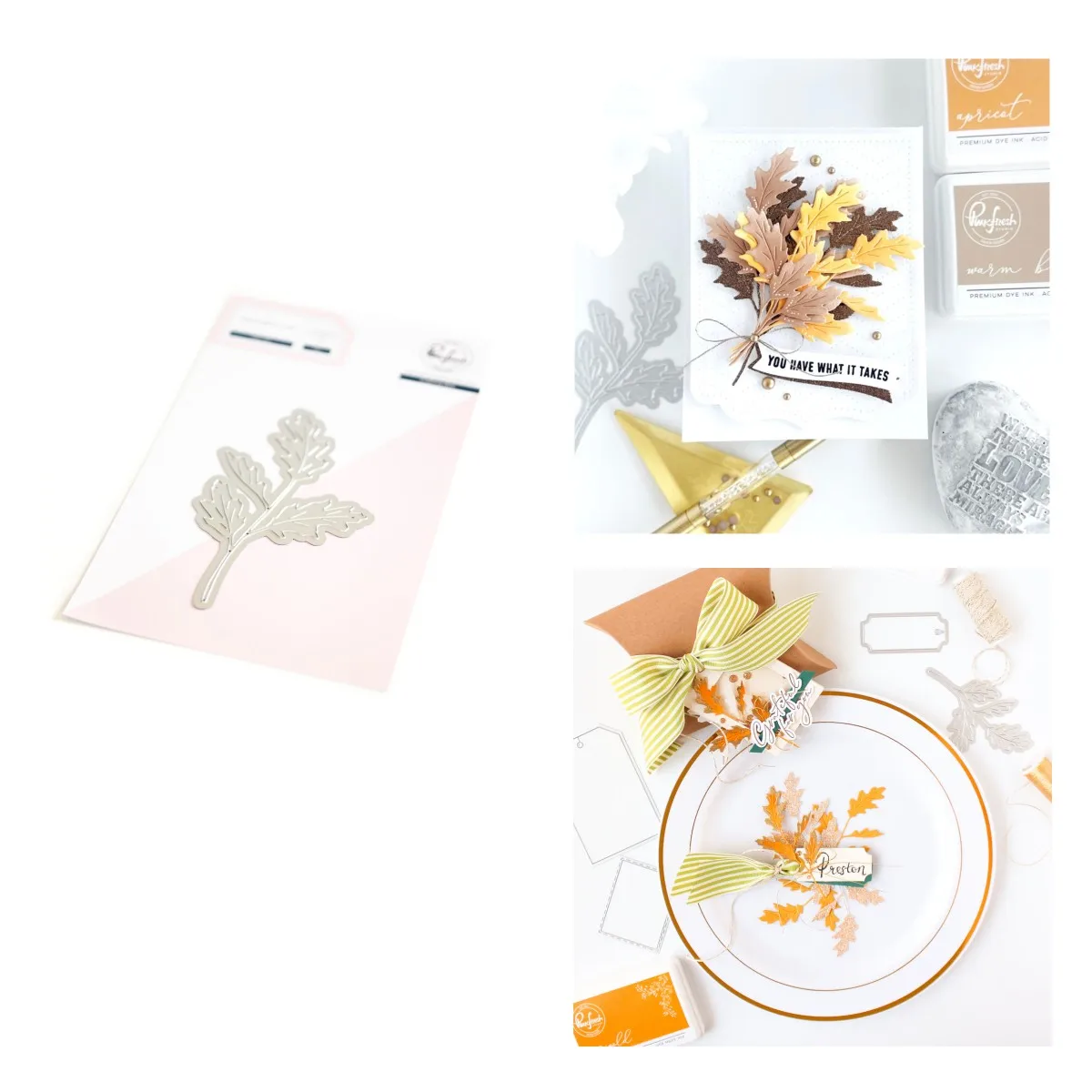 

2023 New Arrivals Autumn Fall Leaf Metal Cutting Dies Scrapbook Embossed Make Paper Card Album Diy Craft Template Decoration