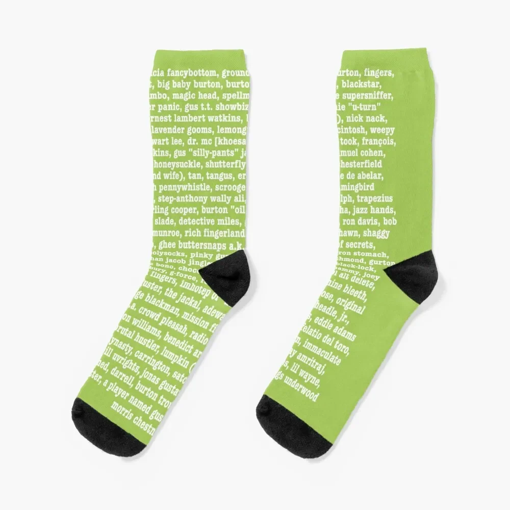 

Gus Nicknames Socks golf anime Socks Women's Men's