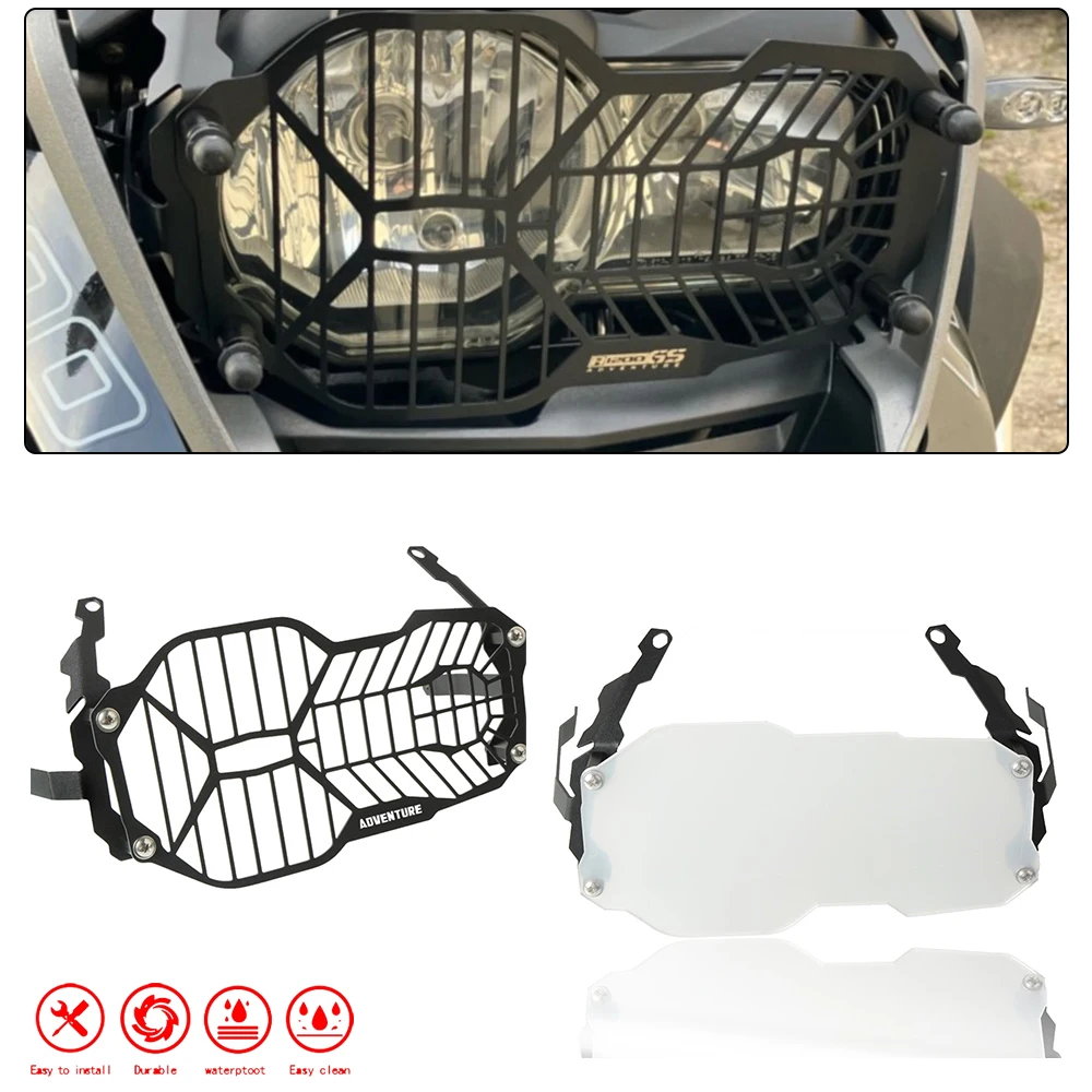 

Motorcycle For BMW R1200GS R 1200 GS GSA R1250GS LC Adventure Headlight Protector Grille Guard Cover Protection Grill