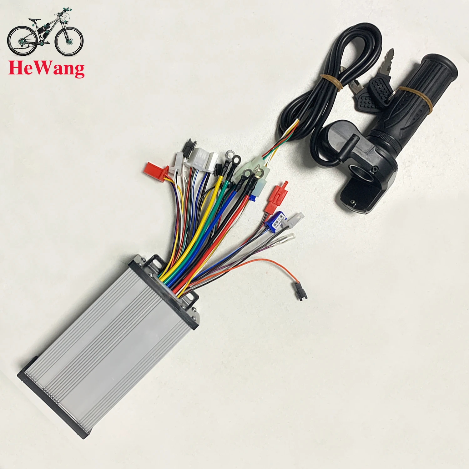 36V-64V 1500W Sine wave Brushless motor controller with Lock LED display battery
