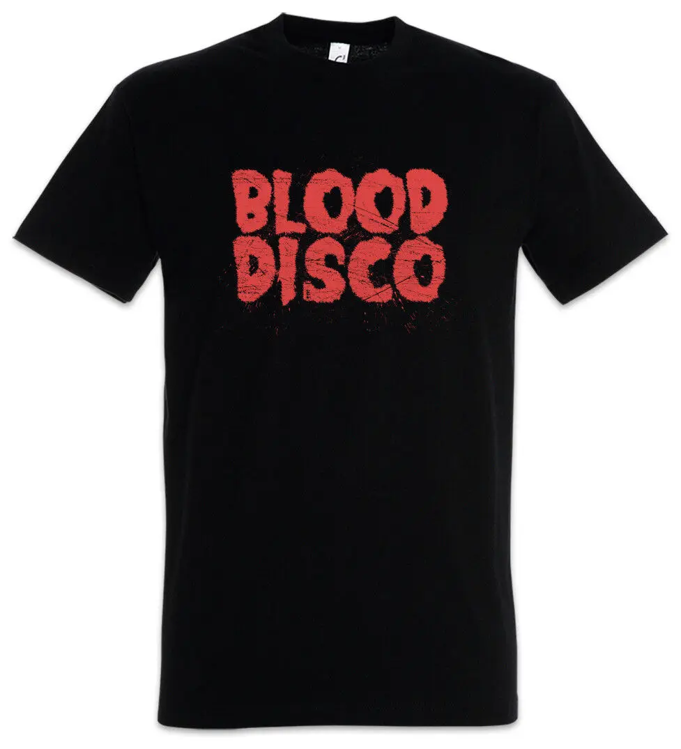 Blood Disco T Shirt Glow Wrestling Movie Zoya Meat Grinder Sign Symbol Show